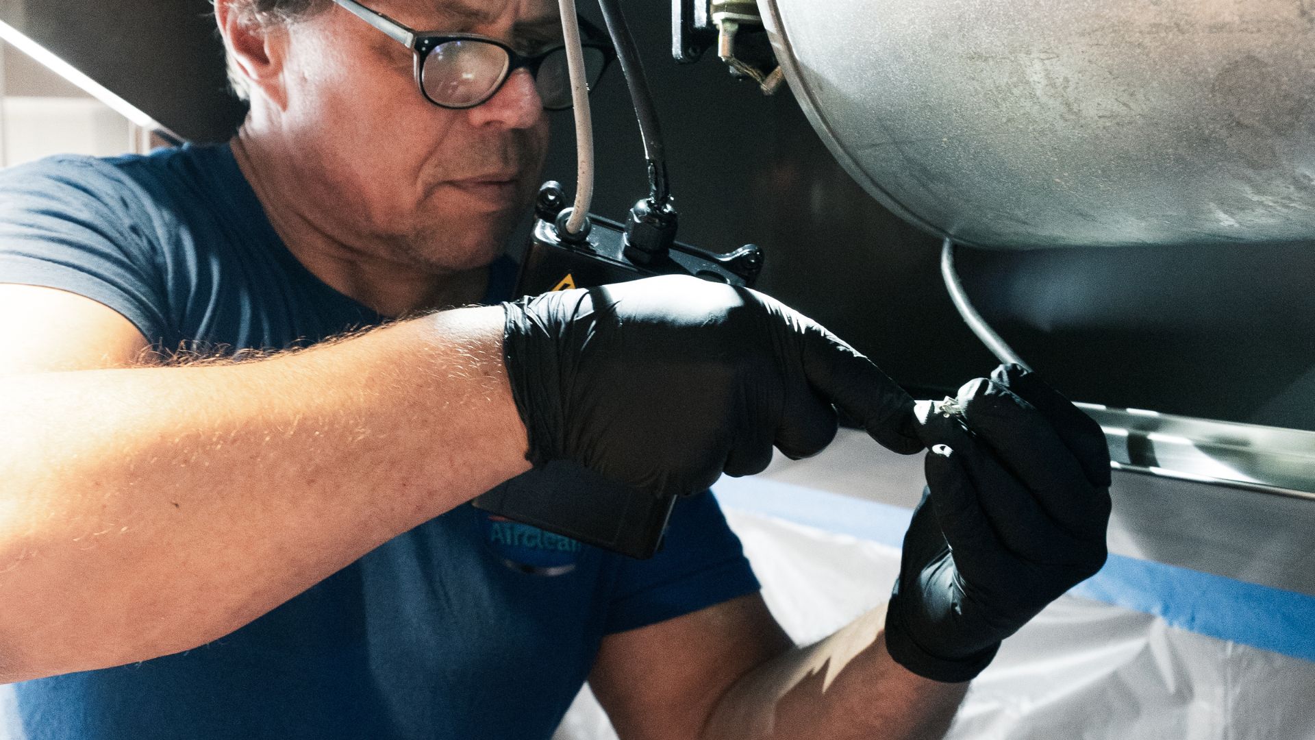 Yacht Galley Extract Cleaning